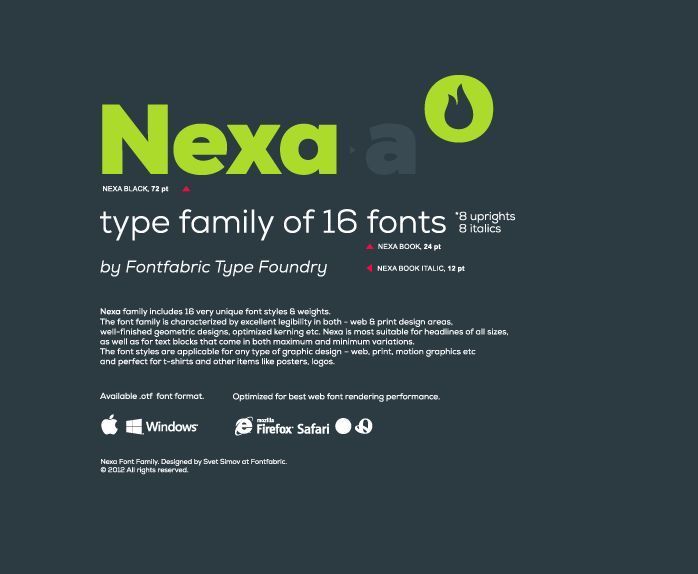 Nexa Font Download Free Mac